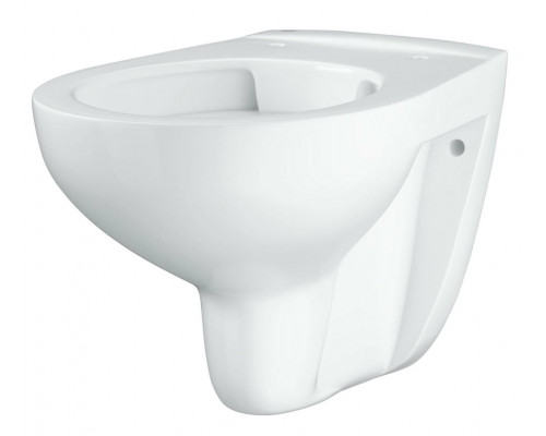 Унитаз подвесной Grohe Bau Ceramic с технологией Rimless, белый (горизонтальный выпуск, глубокий смыв, без сиденья)