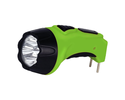 Фонарь ручной светодиодный GAUSS GFL105 LED 7LED 60 Лм со свинцово-кислотным (Lead acid) аккумулятором 700 мАч, цвет - черный