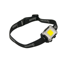 Фонарь налобный светодиодный GAUSS GFL304 LED 3 Вт, 180 Лм на батарейках 3xAAA, цвет - черный