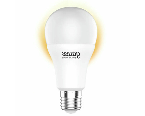 Лампа светодиодная умная Gauss Smart Home A60 DIM 60 мм 8.5 Вт, 220 В, цоколь - E27, световой поток - 806 Лм, цветовая температура - 2700 К, диммируемая, форма - грушевидная