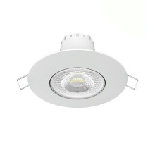 Светильник светодиодный Gauss ДВО Downlight 6Вт встраиваемый, цветовая температура - 2700К, световой поток - 500 Лм, IP20, круглый