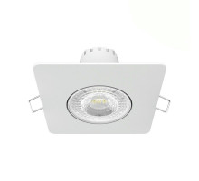 Светильник светодиодный Gauss ДВО Downlight 6Вт встраиваемый, цветовая температура - 2700К, световой поток - 500 Лм, IP20, квадрат