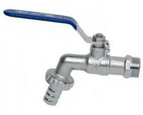 Кран шаровой Genebre 3059 04 1/2″ ДУ-15х20 PN-16 стандартнопроходной, латунный, резьбовой для шланга