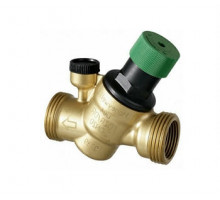 Регулятор давления Honeywell D04FM 1/2″ ДУ-15 Ру-16 наружная резьба, никелированный, мембранный, с выходом под манометр, Рн = 1,5 - 6 бар (D04FM - 1/2A)