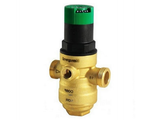 Регулятор давления бытовой HoneyWell D06F-1/2″ B ДУ-15 Ру-25 резьбовой под манометр