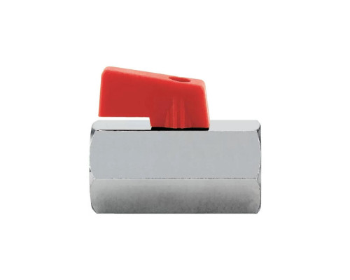 Кран шаровой Itap 125 MINI 1/4″ ДУ-8 PN-10 полнопроходной, двухходовой, материал корпуса - латунь, ВР