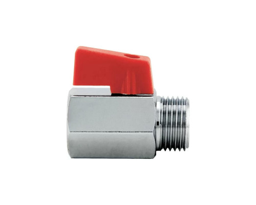 Кран шаровой Itap 126 MINI 3/8″ ДУ-10 PN-10 полнопроходной, двухходовой, материал корпуса - латунь, ВР/НР