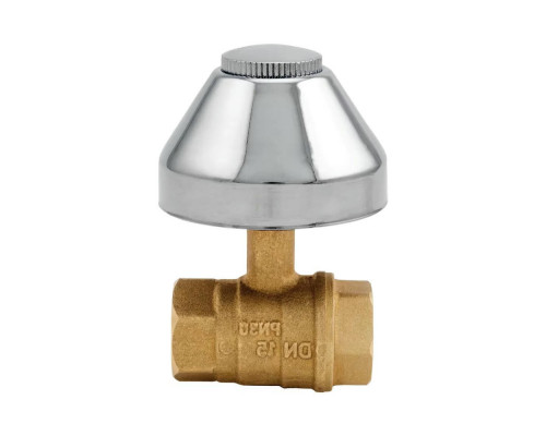 Кран шаровой Itap 136 1/2″ ДУ-15 PN-30 полнопроходной, двухходовой, материал корпуса - латунь, ВР, под штукатурку