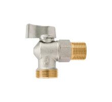 Кран шаровой Itap 392 1/2″x3/4″ ДУ-15x20 PN-16 полнопроходной, двухходовой, материал корпуса - латунь, НР, для стиральных машин