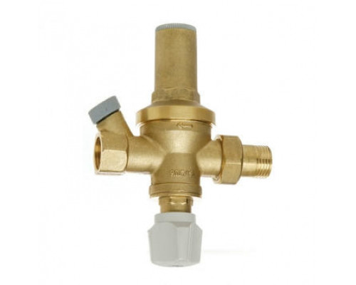 Клапан подпиточный Icma 249 1/2″ ДУ-15 Ру-10 внутренняя резьба/американка, латунный, Рн = 1 - 6 бар (91249AD05)