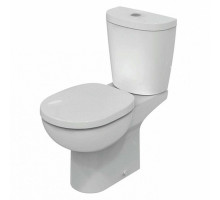 Унитаз-компакт Ideal Standard CONNECT CLASSIC (арматура, с сиденьем из дюропласта с микролифтом, горизонтальный выпуск, нижний подвод, 2/реж слив кнопка)