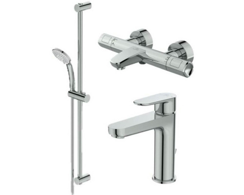 Набор Ideal Standard CERATHERM T100 BC985AA для душа, цвет - хром