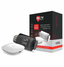 Набор стартовый Royal Thermo RTS Dn30, для управления отоплением, присоединение резьбовое - M30x1.5, черный Noir Sable