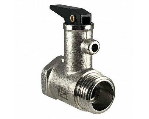 Клапан предохранительный для бойлера STI 1/2″ с ручкой спуска