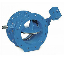Клапан обратный Tecofi CP4243 Dn-600 PN-16 фланцевый, поворотный, с противовесом, корпус - чугун, диск - чугун