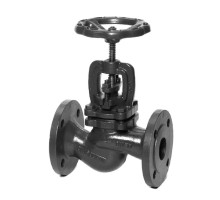 Клапан запорный 15кч16нж Dn-65 PN-25 чугунный фланцевый
