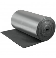 PN-лон теплоизоляционный K-flex ST Alu 10/1,0-20 S= 10 мм, L= 20 м, материал - вспененный каучук с покрытием - AL CLAD, черный