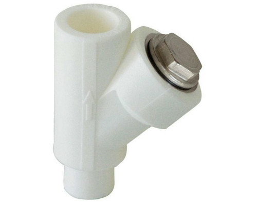 Фильтр PP-R Kalde 3222-fls-250000 Dn25 Ру-25 полипропиленовый, присоединение внутренняя/наружная сварка