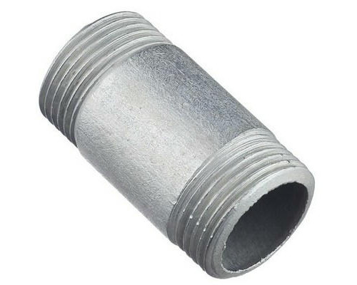 Бочонок стальной КАЗ 1/2″ ДУ-15 Ру-16 L=55мм оцинкованный, из труб по ГОСТ 3262-75