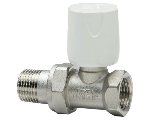 Кран шаровой LUXOR easy RD 101 3/4'' ДУ-20 PN-10 регулирующий линейный полнопроходной, латунный, внутренняя/наружная резьба, управление ручка-маховик