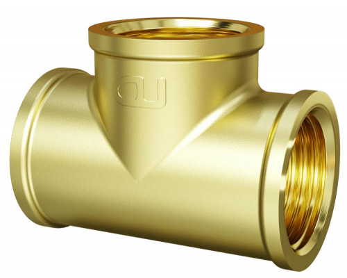 Тройник LD Pride LD.65.514 1/2″ Ду-15 латунь ВР-ВР-ВР