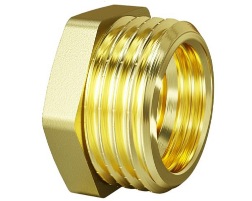 Футорка бронзовая Viega 3241 1/4″x1/8″ Ду-8x4 Ру-25 НР/ВР