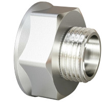 Переход LD Pride ДУ-15х10 (1/2″ВР х 3/8″НР) латунь никель