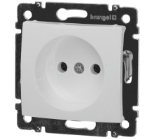 Розетка Legrand Valena 1-местная для скрытой установки 16А IP21 без заземления, без шторок, механизм, белая