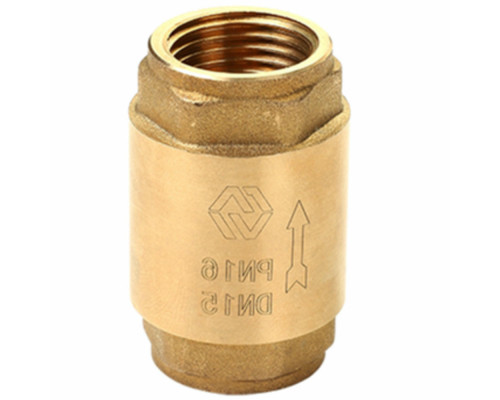 Клапан обратный MVI CV.320 1 1/4″ Dn-32 PN-10 муфтовый, одностворчатый, горизонтальный, латунный золотник, внутренняя резьба