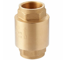 Клапан обратный MVI CV.425 3/4″ Dn-20 PN-25 муфтовый, одностворчатый, горизонтальный, усиленный, латунный золотник, внутренняя резьба