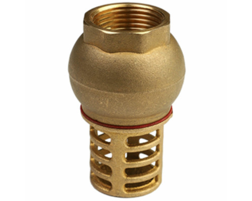 Клапан обратный MVI CV.630 3/4″ Dn-20 PN-16 погружной, одностворчатый, латунный, с металлической сеткой, внутренняя резьба
