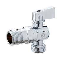 Кран шаровой MVI BV.463 1/2x1/2″ ДУ-15х15 PN-10 латунный никелированный, наружная / наружная резьба, для сантехнических приборов