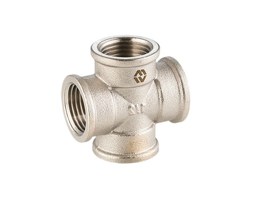 Крестовина MVI BF.5 1/2″ Ду-15 Ру-40 корпус – никелированная латунь, ВР