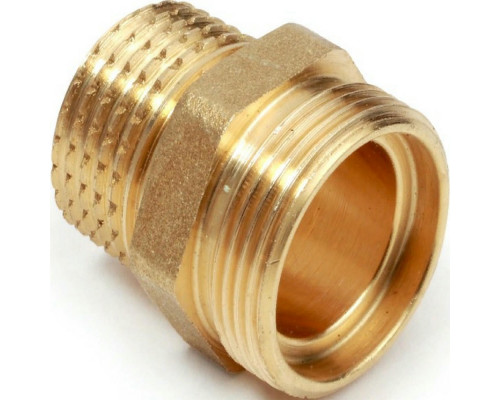 Ниппель переходной Giacomini R180R 3/4″х18 Ду-20х18 латунь без покрытия, НР