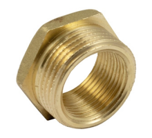 Футорка TIEMME серия 1581 1500013 3/4″ 1/2″ Ру-30, корпус — латунь , для стальных труб, резьба внутренняя/наружная