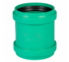 Муфта ремонтная Ostendorf KG2000U ДУ-400 безнапорное, зелёная