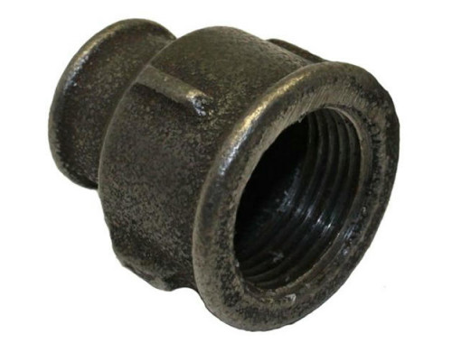 Муфта чугунная переходная STI Ду-25x15 (1-1/2 дюйма) Ру-16, ВР