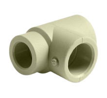 Тройник переходной PRO AQUA Dn40х32х40 Ру-25 полипропиленовый, присоединение - под приварку, серый