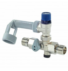 Группа безопасности бойлера Protherm FЕ 120/6 ВМ 3/4″ Dn-20 PN-10, наружная резьба, материал - латунь