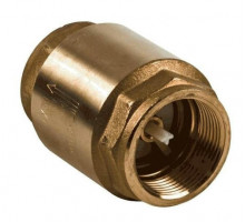 Клапан обратный пружинный Пензапромарматура КОП 1/2″ Dn-15 PN-16 латунный, резьбовой