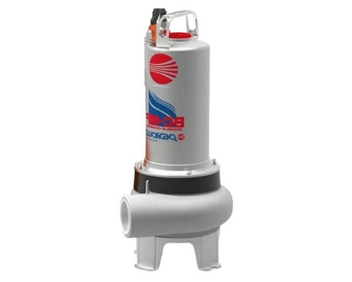 Насос фекальный Pedrollo BC-MF 15/50 погружной, трехфазный, мощность - 1.1 кВт, напор - 15 мм, производительность - 750 л/мин, длина кабеля - 10 м, корпус - нержавеющая сталь AISI 304