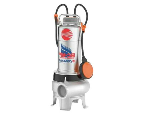 Насос фекальный Pedrollo BCm-MF 20/50 погружной, однофазный, мощность - 1.5 кВт, напор - 17 мм, производительность - 850 л/мин, длина кабеля - 10 м, корпус - нержавеющая сталь AISI 304