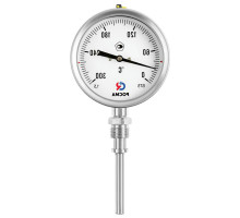 Термометр радиальный Росма БТ-52.220 (-30-70°C) СН L=100 М20х1.5 1.5 биметаллический коррозионностойкий 100 мм, тип БТ-52.220, радиальное присоединение, шкала (-30-70°C), шток L= 100мм, резьба М20х1.5, класс точности 1.5, свободная наружная резьба в город