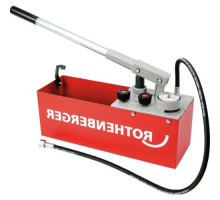 Насос опрессовочный Rothenberger RP 50S ручной, диапазон испытаний до 60 бар