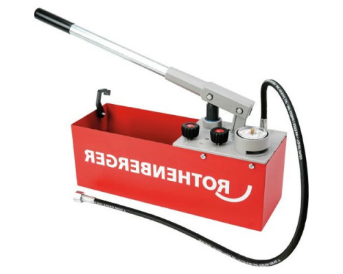 Насос опрессовочный Rothenberger RP 50S ручной, диапазон испытаний до 60 бар