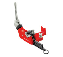 Тиски Rothenberger 1/8″ – 2 1/2″ трубные, цепные, V-образные, материал копуса – чугун