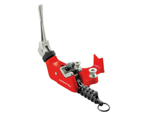 Тиски Rothenberger 1/8″ – 2 1/2″ трубные, цепные, V-образные, материал копуса – чугун
