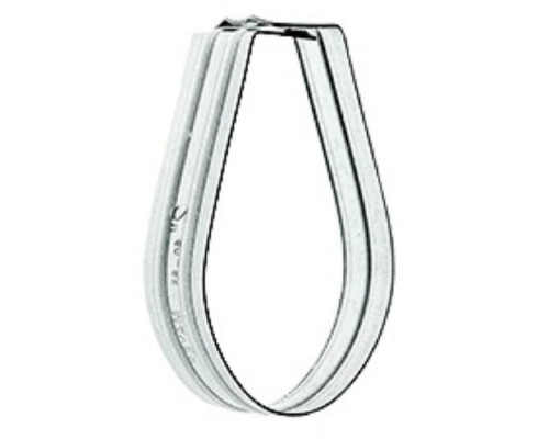 Хомут 3/4″ Dn20 (Дн25-30) гРУ-шевидный, без комплекта, корпус - сталь