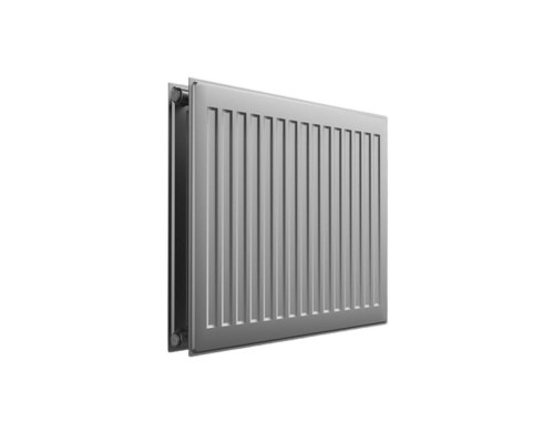 Радиатор стальной панельный Royal Thermo HYGIENE H10 0.468 кВт настенный, высота - 300 мм, длина 900 мм, количество панелей - 1, присоединение резьбовое - 1/2", подключение - боковое (левое-правое), цвет - Silver Satin