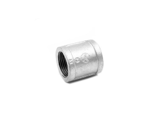 Муфта чугунная прямая Remsan Ду-40(270) Ру-16 оцинкованная ВР